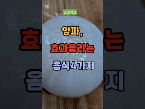 양파와 함께 먹으면 건강에 좋은 음식 조합, 시너지 효과 높이는 비법
